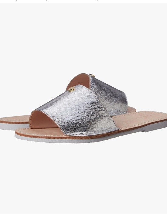kate spade Shoes - Kate Spade Imperiele silver slides